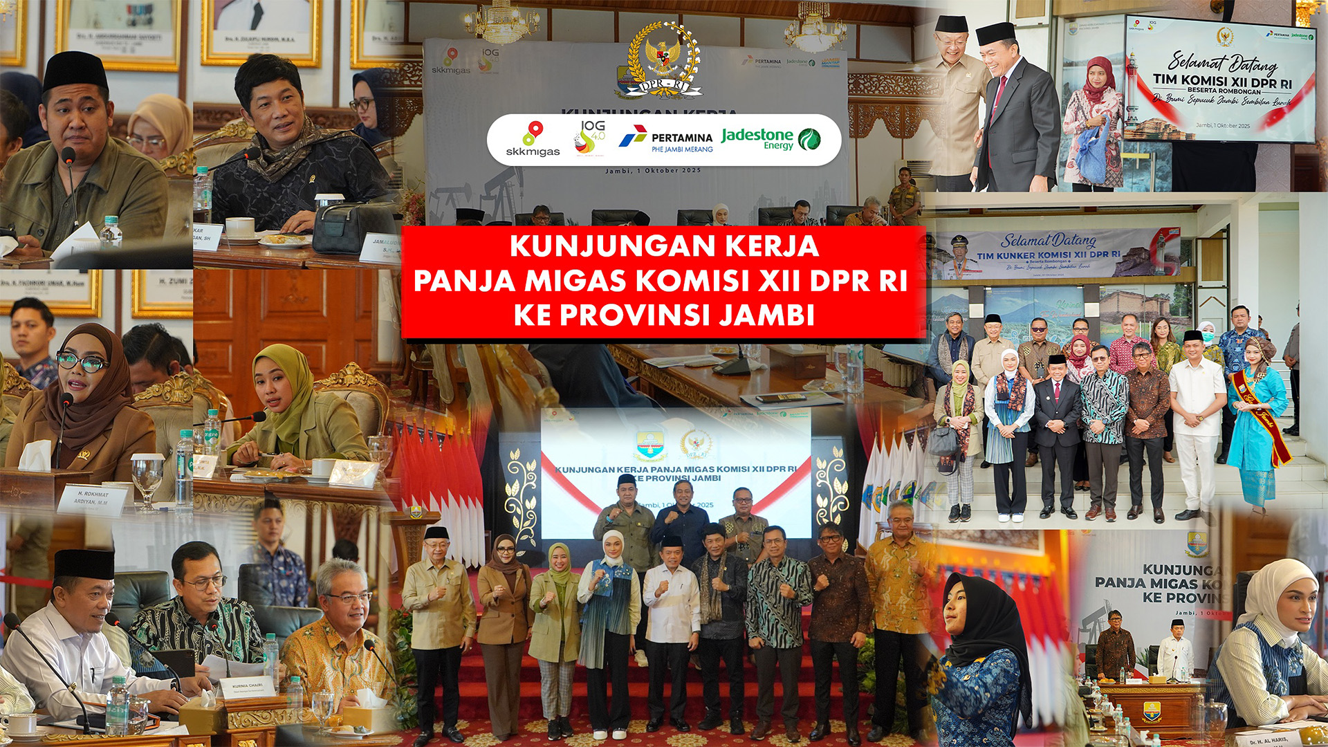 Panja Migas Komisi XII DPR RI Kunjungi Jambi, Awasi Hilirisasi dan Kontribusi Daerah